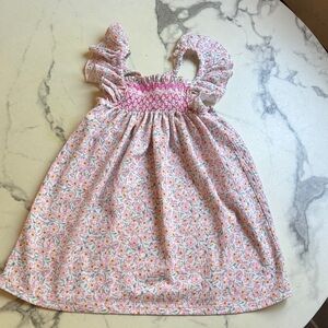 Zara Floral Ruffle Dress